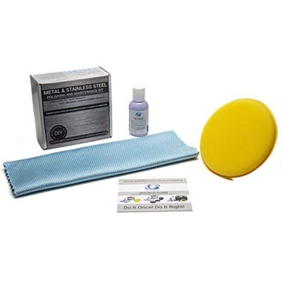 Glass Polish Kit de polimento de aço inoxidável e metal Glass Polish Kit de polimento de aço inoxidável e metal