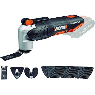 WORX Multiferramenta Sonicrafter® 20V, (sem bateria, sem carregador) WORX Multiferramenta Sonicrafter® 20V, (sem bateria, sem carregador)