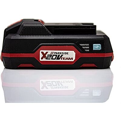 Grizzly Tools Parkside Bateria de iões de lítio (20 V, 2,0 Ah, Pap 20 B1, indicador de nível de carregamento, bateria de substituição para dispositivos e ferramentas Parkside Grizzly Tools Parkside Bateria de iões de lítio (20 V, 2,0 Ah, Pap 20 B1, indicador de nível de carregamento, bateria de substituição para dispositivos e ferramentas Parkside