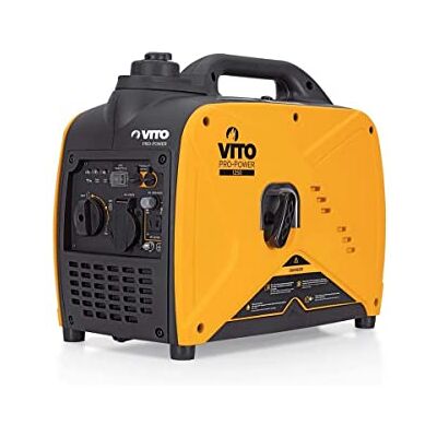 VITO Inverter grupo gerador portátil (1400 W, 60 cc, silencioso) VITO Inverter grupo gerador portátil (1400 W, 60 cc, silencioso)