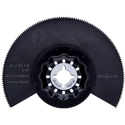 Bosch Professional Starlock Lâmina de serra segmentada para madeira e metal, ACZ 85 EB, 85 mm Bosch Professional Starlock Lâmina de serra segmentada para madeira e metal, ACZ 85 EB, 85 mm