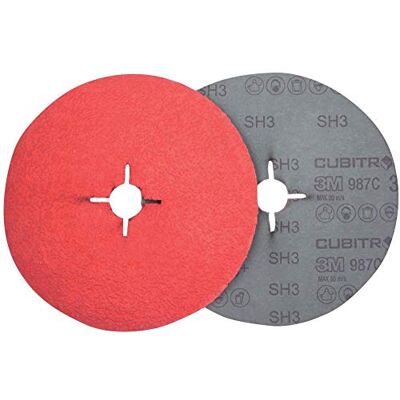 3M Disco abrasivo fibra 987C P036+ (125 mm) 3M Disco abrasivo fibra 987C P036+ (125 mm)