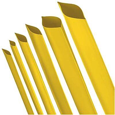 ISOLATECH Tubo termorretráctil por metros amarelo sem adesivo Ø 15mm 2 metros 2:1 jogo poliolefina para isolar cabos conexões soldadas não rotuladas resistente aos raios UV (Ø15mm 2metros) ISOLATECH Tubo termorretráctil por metros amarelo sem adesivo Ø 15mm 2 metros 2:1 jogo poliolefina para isolar cabos conexões soldadas não rotuladas resistente aos raios UV (Ø15mm 2metros)