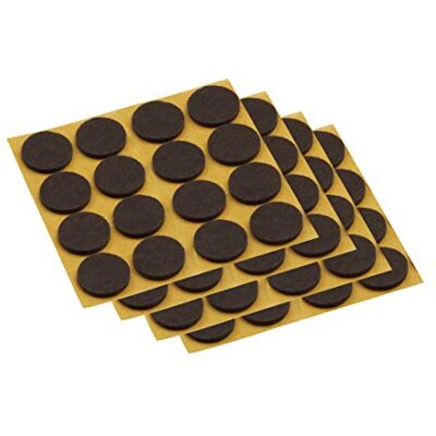 MEISTER - 645016 - Marrom - Ø17 mm - Feltro para móveis MEISTER - 645016 - Marrom - Ø17 mm - Feltro para móveis
