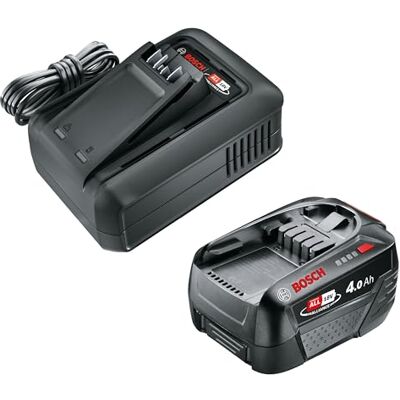 Gardena Kit de início P4A QC AL18V-44 1x 4,0 Ah baterias e carregadores: Parte da série Power FOR All, desempenho constante, carregamento rápido, indicador de estado de carregamento, potência de longa Gardena Kit de início P4A QC AL18V-44 1x 4,0 Ah baterias e carregadores: Parte da série Power FOR All, desempenho constante, carregamento rápido, indicador de estado de carregamento, potência de longa