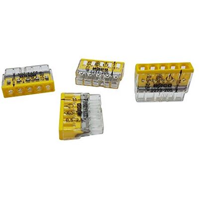 Wago - 2273-205 - 5 posições - 0.5-2.5 mm² - Bloco terminal Wago - 2273-205 - 5 posições - 0.5-2.5 mm² - Bloco terminal