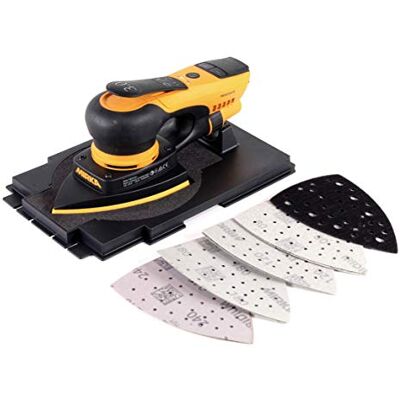 Mirka DEOS 663CV / Lixadeira triangular lixadeira orbital/para lixa de 100 x 152 x 152 mm/3,0 mm de corrida / MID6630201 Mirka DEOS 663CV / Lixadeira triangular lixadeira orbital/para lixa de 100 x 152 x 152 mm/3,0 mm de corrida / MID6630201
