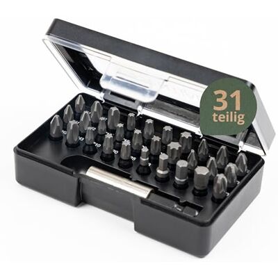 Wiha Conjunto de pontas essenciais Impact 31 peças incl. Caixa () PH, PZ, hexagonal, conjunto com porta-pontas I para chave de fenda I apto aparafusadora de impacto Wiha Conjunto de pontas essenciais Impact 31 peças incl. Caixa () PH, PZ, hexagonal, conjunto com porta-pontas I para chave de fenda I apto aparafusadora de impacto