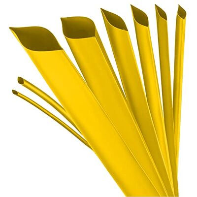 ISOLATECH Tubo termorretrátil por metros amarelo com adesivo Ø 15 mm 3 metros 3:1 conjunto poliolefina para isolar cabos ligações soldadas sem etiquetar resistente aos raios UV (Ø 15 mm 3 metros) ISOLATECH Tubo termorretrátil por metros amarelo com adesivo Ø 15 mm 3 metros 3:1 conjunto poliolefina para isolar cabos ligações soldadas sem etiquetar resistente aos raios UV (Ø 15 mm 3 metros)