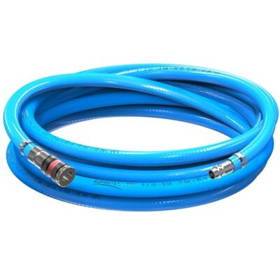 AUPROTEC Conjunto de mangueira de ar comprimido Ø 8 mm interior, 3 m de PVC com acoplador rápido S2000 para compressores de ar, mangueira para compressor de alta flexibilidade AUPROTEC Conjunto de mangueira de ar comprimido Ø 8 mm interior, 3 m de PVC com acoplador rápido S2000 para compressores de ar, mangueira para compressor de alta flexibilidade