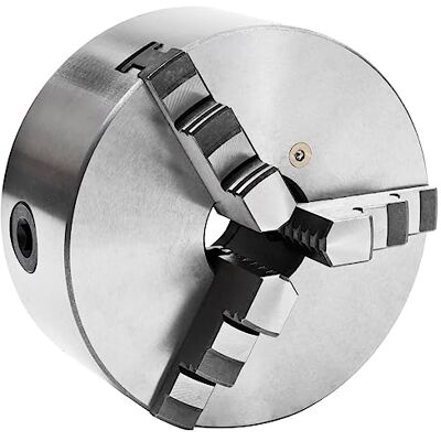vidaXL Mandril para torno de 3 torneiras auto-centrante 160 mm de aço vidaXL Mandril para torno de 3 torneiras auto-centrante 160 mm de aço