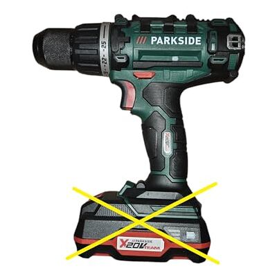 Parkside Berbequim PABS 20 acionado por bateria, apenas dispositivo sem bateria nem carregador, equipamento X 20 V Parkside Berbequim PABS 20 acionado por bateria, apenas dispositivo sem bateria nem carregador, equipamento X 20 V