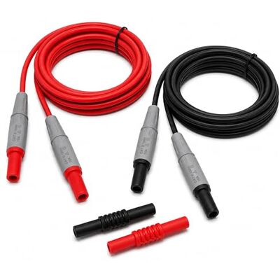 PeakTech , Cabos de conexão isolados de 4 mm com extensão CAT III 1000 V, 1 peça, P 7005 PeakTech , Cabos de conexão isolados de 4 mm com extensão CAT III 1000 V, 1 peça, P 7005