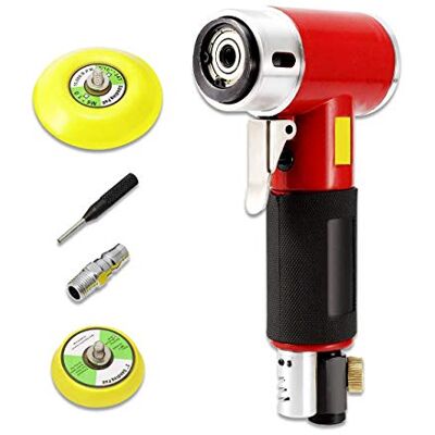 DollaTek Mini lixadora orbital de 2 e 3 polegadas lixadeira de ar de dupla ação polidor de ar super macio e rotativo livremente para o corpo, armários, móveis DollaTek Mini lixadora orbital de 2 e 3 polegadas lixadeira de ar de dupla ação polidor de ar super macio e rotativo livremente para o corpo, armários, móveis