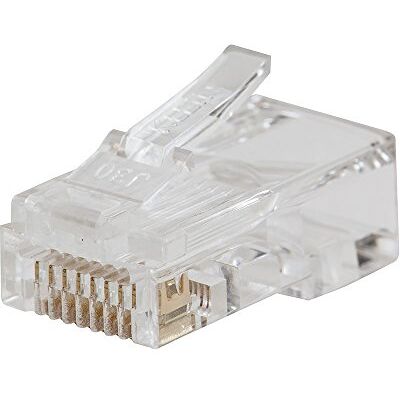 KLEIN TOOLS VDV826-730 Conectores modulares Pass Thru dados RJ45 CAT6 200 peças instalação rápida, contactos banhados a ouro de 50 polegadas Compatível condutores sólidos e trançados KLEIN TOOLS VDV826-730 Conectores modulares Pass Thru dados RJ45 CAT6 200 peças instalação rápida, contactos banhados a ouro de 50 polegadas Compatível condutores sólidos e trançados