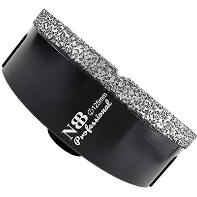 NBB Broca de diamante com M14, coroa de diamante para perfuração a seco e a húmido profissionalmente em porcelana dura, cerâmica, ladrilhos, granito, mármore, azulejo, para Esmerilhadeira Angular NBB Broca de diamante com M14, coroa de diamante para perfuração a seco e a húmido profissionalmente em porcelana dura, cerâmica, ladrilhos, granito, mármore, azulejo, para Esmerilhadeira Angular