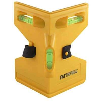 Faithfull Nível para tubos de postes - Nível Faithfull Nível para tubos de postes - Nível