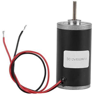FTVOGUE 31ZY Motor DC de íman permanente motor de engrenagem elétrica reversível para gerador de bricolage CW/CCW (12 V 8000 rpm) FTVOGUE 31ZY Motor DC de íman permanente motor de engrenagem elétrica reversível para gerador de bricolage CW/CCW (12 V 8000 rpm)