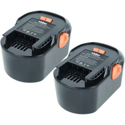 vhbw 2X Ni-MH bateria 3000 mAh (14,4 V) para ferramentas AEG BSS 14, AEG FL 14 por AEG 4935413106, 4935416790, B1414G, B1415R. herramienta (3000 mAh, NiMH, 14,4 V) vhbw 2X Ni-MH bateria 3000 mAh (14,4 V) para ferramentas AEG BSS 14, AEG FL 14 por AEG 4935413106, 4935416790, B1414G, B1415R. herramienta (3000 mAh, NiMH, 14,4 V)