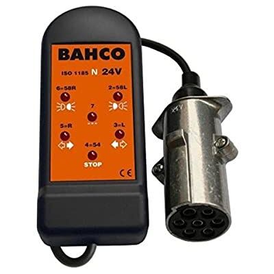 Bahco Verificador de tomada rebolque 24 V unidade: 1 Bahco Verificador de tomada rebolque 24 V unidade: 1