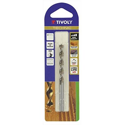 Tivoly Model 10mm Parafuso de Madeira de Alta Performance - Broca para Madeira Tivoly Model 10mm Parafuso de Madeira de Alta Performance - Broca para Madeira