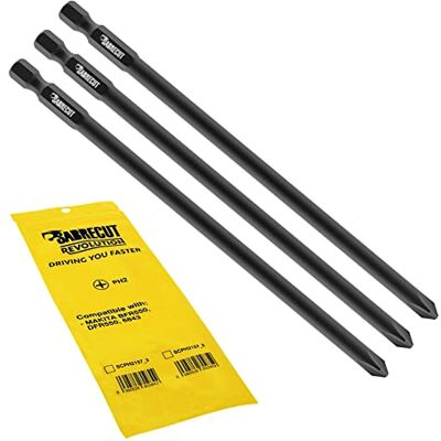 SabreCut 3 peças 157 mm PH2 pontas autofeed gesso SabreCut 3 peças 157 mm PH2 pontas autofeed gesso