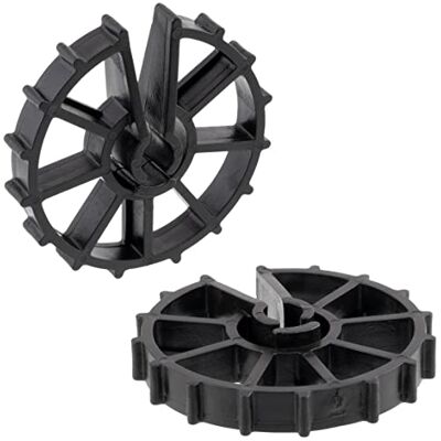 AERZETIX Conjunto de 100 unhas de armadura para ferro de betão Ø 8 a Ø 12 desenho de 20 mm para fixação vertical acessório de cofragem de clip em plástico laje armada reforço AERZETIX Conjunto de 100 unhas de armadura para ferro de betão Ø 8 a Ø 12 desenho de 20 mm para fixação vertical acessório de cofragem de clip em plástico laje armada reforço