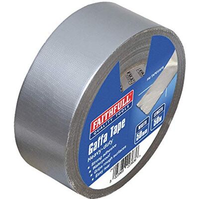 Faithfull Fita isolante (50 mm x 50 m), cor prateada Faithfull Fita isolante (50 mm x 50 m), cor prateada