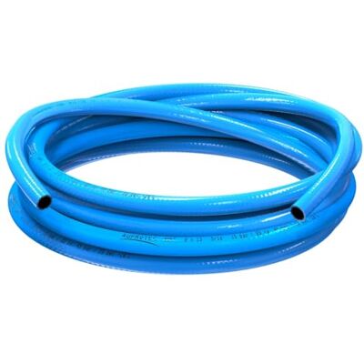 AUPROTEC mangueira de ar comprimido Ø 8 mm interior, mangueira de PVC de 15 m com reforço de 3 camadas para compressores de ar, rolo/metro, mangueira altamente flexível para compressor AUPROTEC mangueira de ar comprimido Ø 8 mm interior, mangueira de PVC de 15 m com reforço de 3 camadas para compressores de ar, rolo/metro, mangueira altamente flexível para compressor