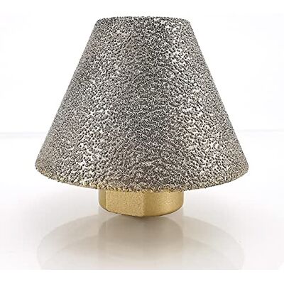 NBB Morango de diamante com M14, para biselar a seco ou húmido profissionalmente em porcelana, cerâmica, azulejos, granito, mármore, para orifícios diários, 20 48 mm, para rebarbadora (1, CB20 dia, NBB Morango de diamante com M14, para biselar a seco ou húmido profissionalmente em porcelana, cerâmica, azulejos, granito, mármore, para orifícios diários, 20 48 mm, para rebarbadora (1, CB20 dia,