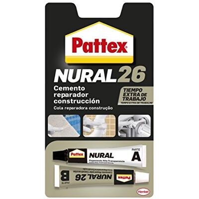 Pattex Nural 26 cimento reparador construção 22 ml Pattex Nural 26 cimento reparador construção 22 ml