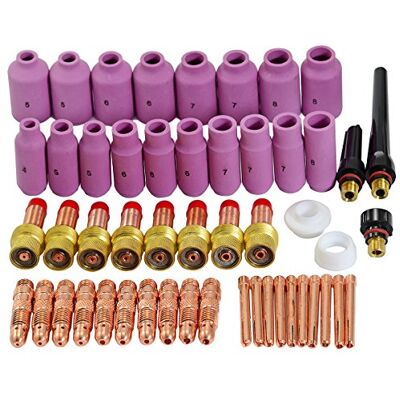 RIVERWELD Lente de gás TIG 45V24 45V25 45V26 Collet Body 10N30 10N31 10N32 10N28 bocal de alumina 10n46 10n47 10n48 54n14 54n15 kit QQQQQQQQQQQQQQQQQQQQQQQQQQQQQuente de consumo 0 Plus size TA DB SR WP 17 18 26 TIG Torch de soldagem 51 peças RIVERWELD Lente de gás TIG 45V24 45V25 45V26 Collet Body 10N30 10N31 10N32 10N28 bocal de alumina 10n46 10n47 10n48 54n14 54n15 kit QQQQQQQQQQQQQQQQQQQQQQQQQQQQQuente de consumo 0 Plus size TA DB SR WP 17 18 26 TIG Torch de soldagem 51 peças