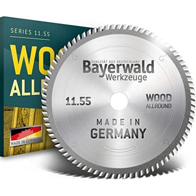 Bayerwald Werkzeuge Bayerwald Lâmina de serra circular HM Ø 250 x 2,8 x 30 Z = 60 WZ Série 11,55 Dente alternado para secções longitudinais e cruzadas em materiais de madeira/madeira Bayerwald Werkzeuge Bayerwald Lâmina de serra circular HM Ø 250 x 2,8 x 30 Z = 60 WZ Série 11,55 Dente alternado para secções longitudinais e cruzadas em materiais de madeira/madeira