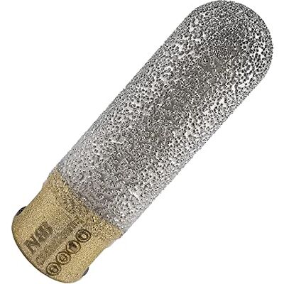 NBB Morango de diamante com M14, forma de dedo, broca de chanfro, broca de fresagem de diamante para expandir e moldar o orifício em porcelana, cerâmica, azulejos, granito, mármore, seco ou húmido (1, NBB Morango de diamante com M14, forma de dedo, broca de chanfro, broca de fresagem de diamante para expandir e moldar o orifício em porcelana, cerâmica, azulejos, granito, mármore, seco ou húmido (1,