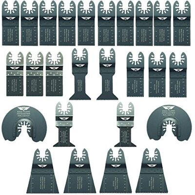 TopsTools 26 x ajuste rápido mistura ombros para Dewalt, Stanley, Black e Decker, Bosch, Fein Multimaster, Makita, Milwaukee, Einhell, Ergotools, Hitachi, Parkside, Ryobi, Worx. Zona de TopsTools 26 x ajuste rápido mistura ombros para Dewalt, Stanley, Black e Decker, Bosch, Fein Multimaster, Makita, Milwaukee, Einhell, Ergotools, Hitachi, Parkside, Ryobi, Worx. Zona de