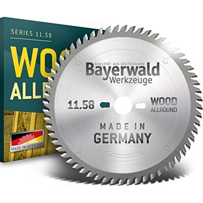 Bayerwald Werkzeuge Bayerwald HM Lâmina de serra circular para madeira, diâmetro 254 mm x 2,8 mm x 30 mm, WZ negativo (80 dentes), para metabo KGS 254, orifícios combinados Bayerwald Werkzeuge Bayerwald HM Lâmina de serra circular para madeira, diâmetro 254 mm x 2,8 mm x 30 mm, WZ negativo (80 dentes), para metabo KGS 254, orifícios combinados