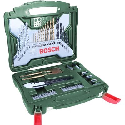 Bosch 5 uds. Conjunto de brocas e pontas de aparafusar X-Line de titânio (para madeira, alvenaria e metal, inclui cutter e brocas fresadoras planas, acessórios para furadeira e parafusos) Bosch 5 uds. Conjunto de brocas e pontas de aparafusar X-Line de titânio (para madeira, alvenaria e metal, inclui cutter e brocas fresadoras planas, acessórios para furadeira e parafusos)