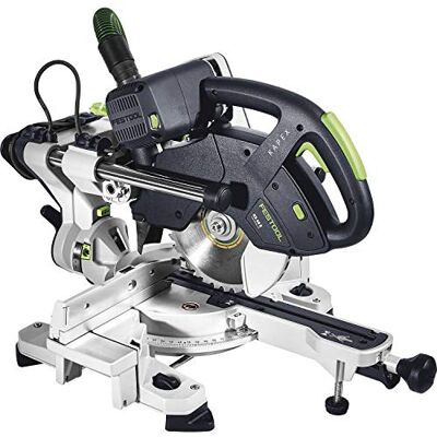 Festool KAPEX KS 60 E-Set Sierra Ingletadora Compuesta Deslizante Inclinação bilateral até 47°/46°, esquadra até 60°, luz LED, extração de pó integrada Festool KAPEX KS 60 E-Set Sierra Ingletadora Compuesta Deslizante Inclinação bilateral até 47°/46°, esquadra até 60°, luz LED, extração de pó integrada