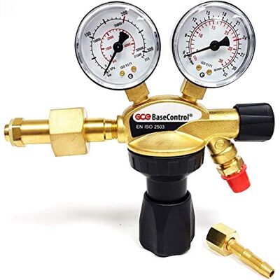 KAYSER 'Redutor de pressão "Basic – Gás, argônio/CO2, entrada de impressão: 200bar, saída: 0 – 30 l/min. KAYSER 'Redutor de pressão "Basic – Gás, argônio/CO2, entrada de impressão: 200bar, saída: 0 – 30 l/min.