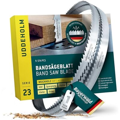 Bayerwald Werkzeuge Bayerwald Uddeholm Lâmina de serra de fita (2240 x 20 x 0,5 x 8, para todos os tipos de madeira/fita de serra adequada para Metabo BAS 317 PRECISION DNB. Metabo BAS 317 Precisão WNB Bayerwald Werkzeuge Bayerwald Uddeholm Lâmina de serra de fita (2240 x 20 x 0,5 x 8, para todos os tipos de madeira/fita de serra adequada para Metabo BAS 317 PRECISION DNB. Metabo BAS 317 Precisão WNB