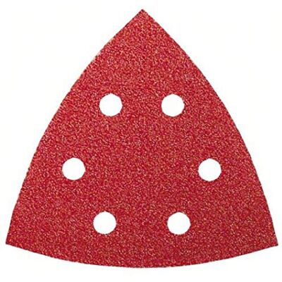 Bosch 2 609 256 A51 Conjunto de folhas de lixa de 5 peças para lixadora Delta Bosch 2 609 256 A51 Conjunto de folhas de lixa de 5 peças para lixadora Delta