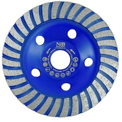 NBB Copo diamantado roda disco moagem diamantado faca amolada de alta eficiência e longa duração retificação a seco ou húmido em granito mármore azulejos de cerâmica cimento (1, 125 mm) NBB Copo diamantado roda disco moagem diamantado faca amolada de alta eficiência e longa duração retificação a seco ou húmido em granito mármore azulejos de cerâmica cimento (1, 125 mm)