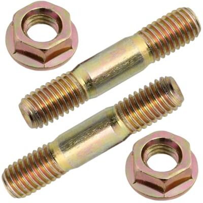 AERZETIX C69767 Kit de 2 parafusos 42 x 8 mm + 2 porcas 16,5 x 7 mm para ajuste de motosserra compatível com Blade Alpin Micul Padurar Ruris AERZETIX C69767 Kit de 2 parafusos 42 x 8 mm + 2 porcas 16,5 x 7 mm para ajuste de motosserra compatível com Blade Alpin Micul Padurar Ruris