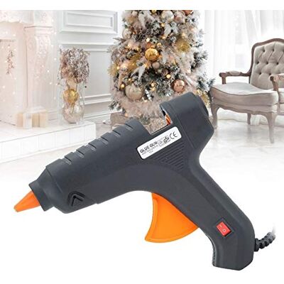 Duokon Pistola de cola quente, 12 V 40 W pistola de cola de fusão a quente elétrica ferramenta de reparação de calor artesanato de arte DIY para decoração de pátio ferramenta de model Duokon Pistola de cola quente, 12 V 40 W pistola de cola de fusão a quente elétrica ferramenta de reparação de calor artesanato de arte DIY para decoração de pátio ferramenta de model