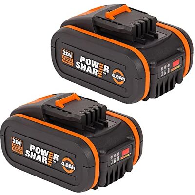 WORX -2 Bat 20V POWERSHARE (2 x 4 Ah) WORX -2 Bat 20V POWERSHARE (2 x 4 Ah)