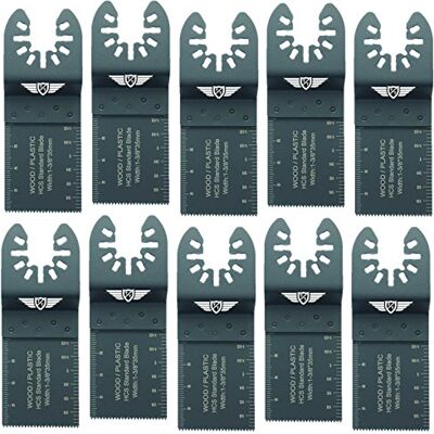TopsTools 10 x 35 mm rápido ajuste omoplatas para Dewalt, Stanley, preto e Decker, Bosch, Fein Multimaster, multitalentos, Makita, Milwaukee, Einhell, Ergotools, Hitachi, Parkside, Ryobi, TopsTools 10 x 35 mm rápido ajuste omoplatas para Dewalt, Stanley, preto e Decker, Bosch, Fein Multimaster, multitalentos, Makita, Milwaukee, Einhell, Ergotools, Hitachi, Parkside, Ryobi,