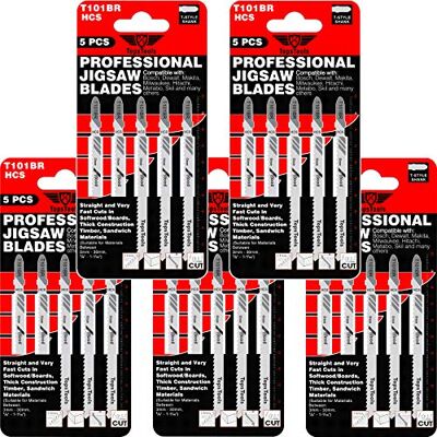 TopsTools T101BR: Lâminas de serra de recortes para Bosch, DeWalt, Makita, Milwaukee, e muito mais 25 unidades de TopsTools T101BR: Lâminas de serra de recortes para Bosch, DeWalt, Makita, Milwaukee, e muito mais 25 unidades de