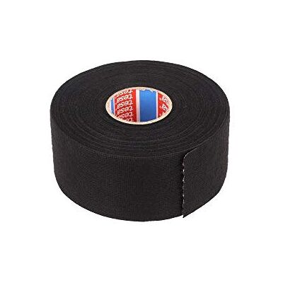 tesa Fita isolante de feltro PET 51608 para árvores de cabos (algodão, 38 mm x 25 m), cor preta tesa Fita isolante de feltro PET 51608 para árvores de cabos (algodão, 38 mm x 25 m), cor preta
