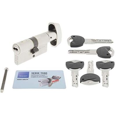 TESA ASSA ABLOY TX8B3035N - Cilindro europeu duplo - Alta segurança TESA ASSA ABLOY TX8B3035N - Cilindro europeu duplo - Alta segurança