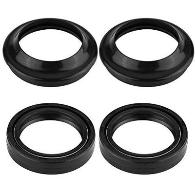 Keenso 2 Peças Retentes e Guarda-pó Forquilha, Conjunto de vedação de óleo 41 mm x 54 mm x 11 mm retenções de garfo GS 500 Keenso 2 Peças Retentes e Guarda-pó Forquilha, Conjunto de vedação de óleo 41 mm x 54 mm x 11 mm retenções de garfo GS 500